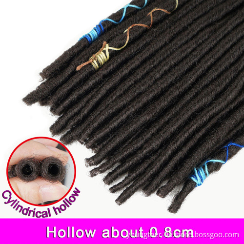 Crochet Braids Soft Faux Locs Style Dreadlocks pictures Darling Afro Braiding synthetic Hair Extensions
